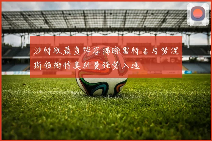 沙特联最贵阵容揭晓雷特吉与努涅斯领衔特奥科曼强势入选